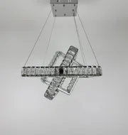 Pendant Crystal Chandelier Earl Bright D8892-450-3 CH  - фото 5