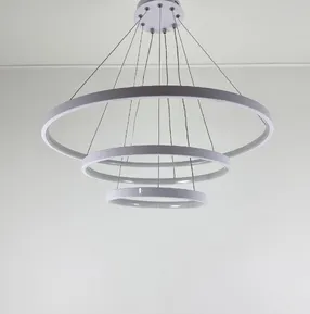 Люстра підвісна Modern Ring's 3213-60+40+20C WH B 96W