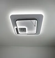 Стельовий світлодіодний світильник BESMA Cosmo A3068-500S GY+WH 120W  - фото 8