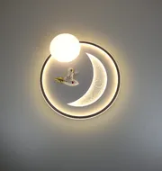Стельовий світлодіодний світильник Cosmo 7982-500 WT+GD 200W  - фото 3