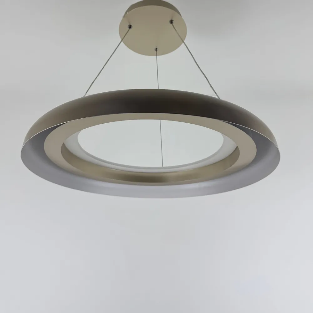 Підвісна дизайнерська LED-люстра NORA 9013-560 GD  - фото 6
