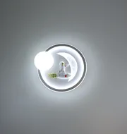 Стельовий світлодіодний світильник Cosmo 7982-300 WT+GD 36W  - фото 3