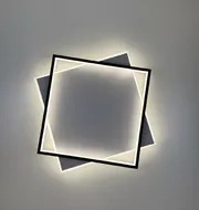 Стельова LED-люстра Simple Forms A3301-1-500 BK+WH 140W  - фото 8