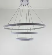 Люстра підвісна Modern Ring's 3213-60+40+20C WH B 96W  - фото 8