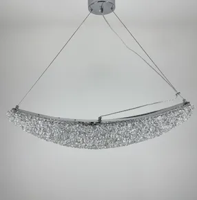 Підвісна кришталева люстра Martha P5008-L800 CH 80W