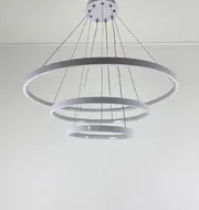 Люстра підвісна Modern Ring's 3213-60+40+20C WH B 96W  - фото 11