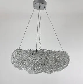 Підвісна кришталева люстра Martha P5009-D500 CH