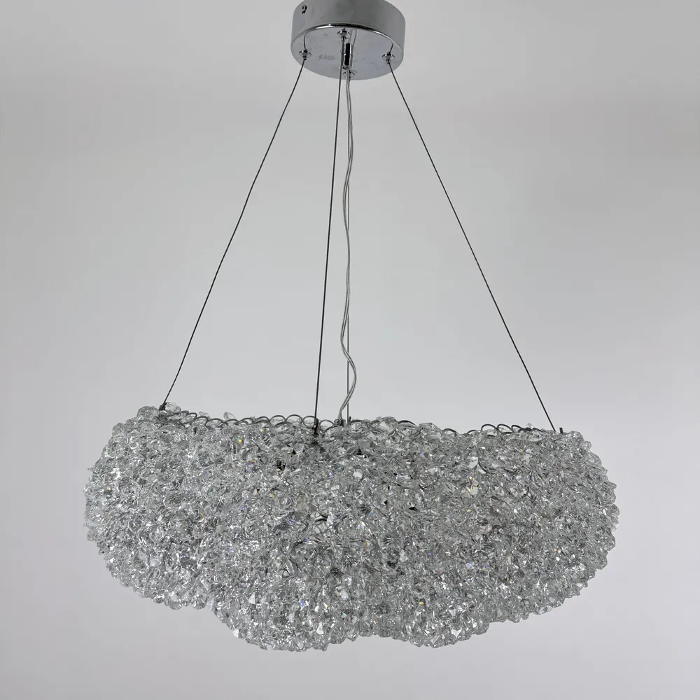 Підвісна кришталева люстра Martha P5009-D500 CH 