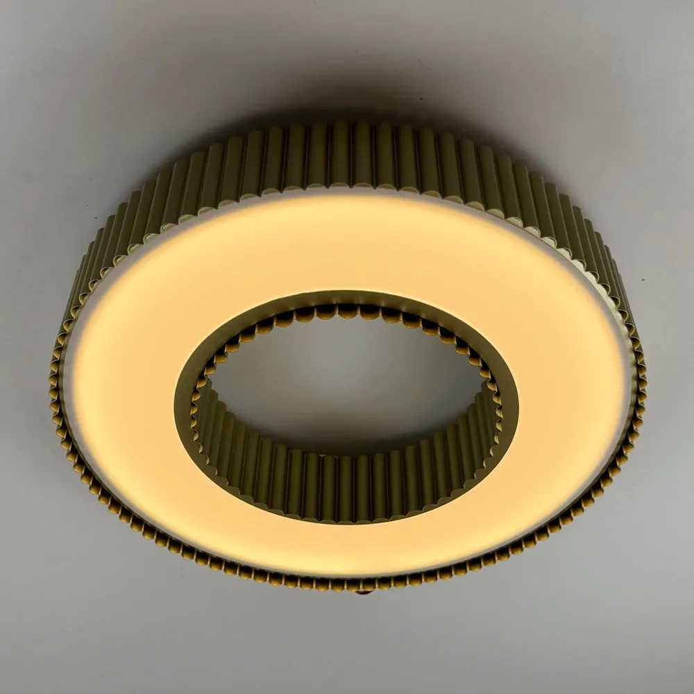 Стельовий світлодіодний світильник Corruga 9017-500 GD 120W  - фото 8