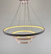 Люстра підвісна Modern Ring's 3213-60+40+20C WH B 96W  - фото 6