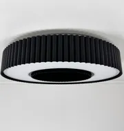 Стельовий світлодіодний світильник Corruga 9017-500 BK 120W  - фото 3