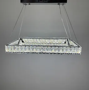 Підвісна кришталева люстра Earl Bright D8889/500-2 CH 188W