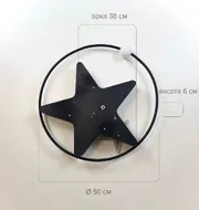 Стельовий світлодіодний світильник Cosmo A27-500 BK 100W  - фото 6