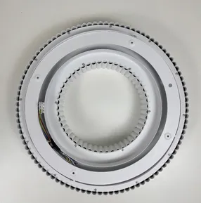 Стельовий світлодіодний світильник Corruga 9017-500 WH 120W