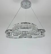 Підвісна кришталева люстра Earl Bright D8888-600-3 CH 150W  - фото 15