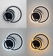 Потолочная LED-люстра MOODY A3012-500 BK  - фото 8