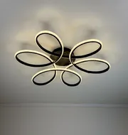 Стельовий світлодіодний світильник MOODY A3013-600 BK 140W  - фото 3