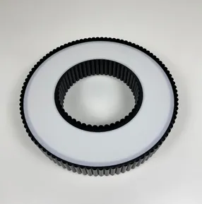 Стельовий світлодіодний світильник Corruga 9017-500 BK 120W