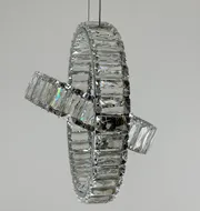 Pendant Crystal Chandelier Earl Bright D8886/300-2A CH 106W  - фото 7