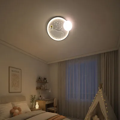 LED Ceiling Light Cosmo 7663-500 WT+GY 160W