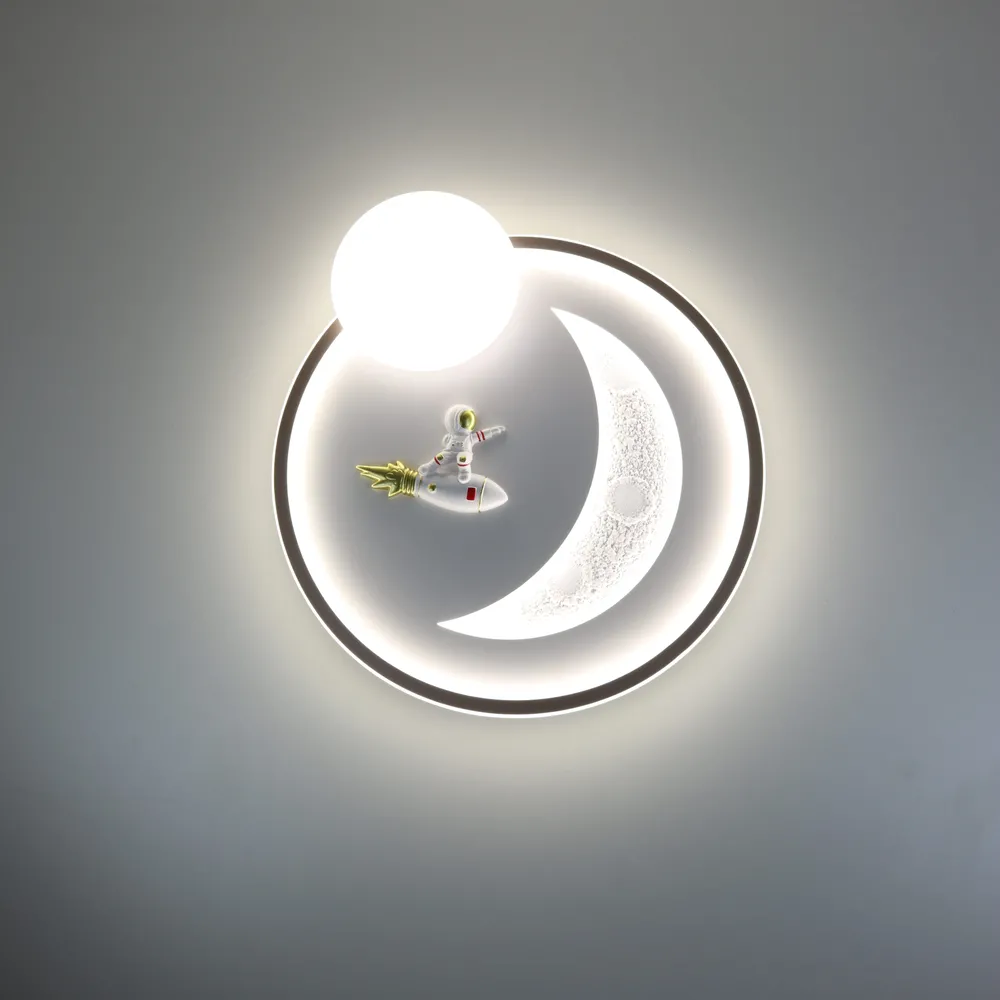 Стельовий світлодіодний світильник Cosmo 7982-500 WT+GD 200W  - фото 2