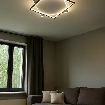Стельова LED-люстра Simple Forms A3301-1-500 BK+WH 140W