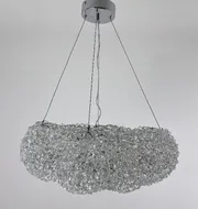 Підвісна кришталева люстра Martha P5009-D500 CH 