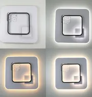 Стельова LED-люстра Starfall A3055-500S BK+WH 140W  - фото 10
