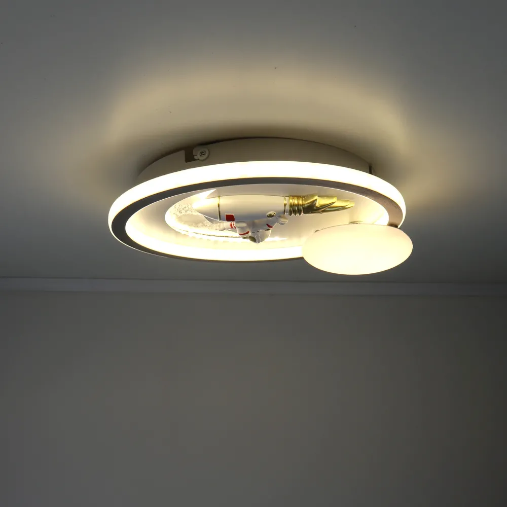 Стельовий світлодіодний світильник Cosmo 7982-300 WT+GD 36W  - фото 7
