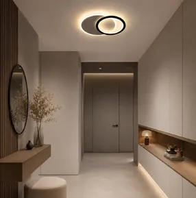 Ceiling Chandeliers “Mini” B371-240C BK+WH A 100W