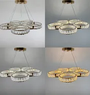 Підвісна кришталева люстра Earl Bright D8888-700-5 FGD 250W  - фото 10