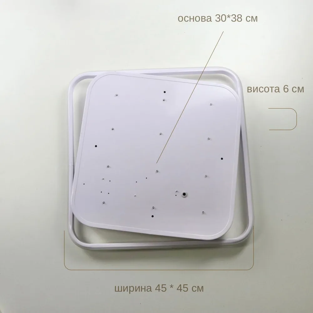 Стельовий світлодіодний світильник Simple Forms 8810-500S WH 140W  - фото 9