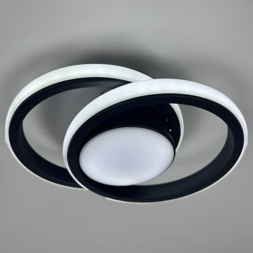 Стельова LED-люстра Simple Forms 8820-240C BK 100W  - фото 13