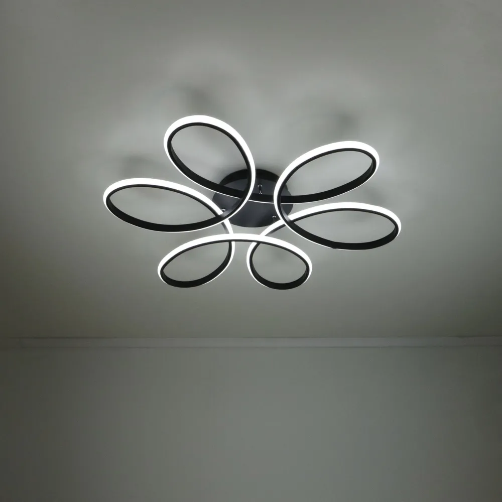 Стельовий світлодіодний світильник MOODY A3013-600 BK 140W  - фото 6