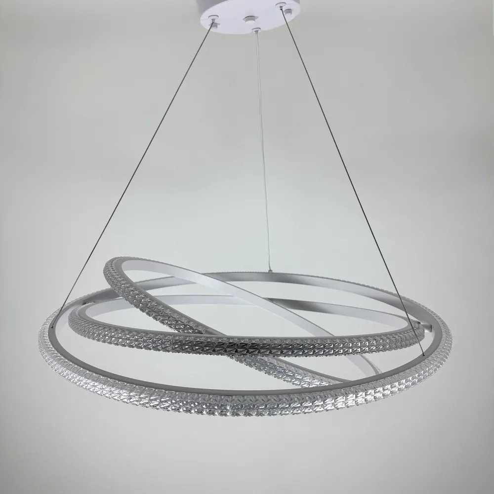 Підвісна світлодіодна люстра Horizon D8703-600-3 WH  - фото 10
