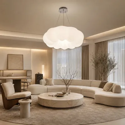 Підвісна LED-люстра Cloudlet D706-550 WH 100W