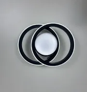 Стельова LED-люстра Simple Forms 8820-240C BK 100W  - фото 9