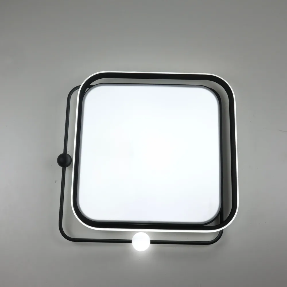 Стельовий світлодіодний світильник Simple Forms 8828-500S BK 140W  - фото 4