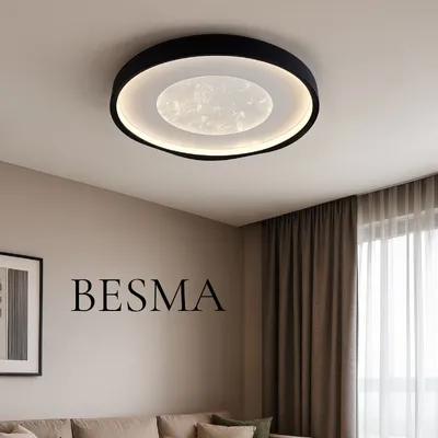 Ceiling LED Light Marble A3092-500 BK+WH 100W