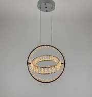 Pendant Crystal Chandelier Earl Bright D8886/300-2A CH 106W  - фото 4