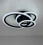 Потолочная LED-люстра MOODY A3012-500 BK  - фото 4