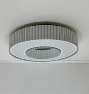 Стельовий світлодіодний світильник Corruga 9017-500 WH 120W  - фото 13